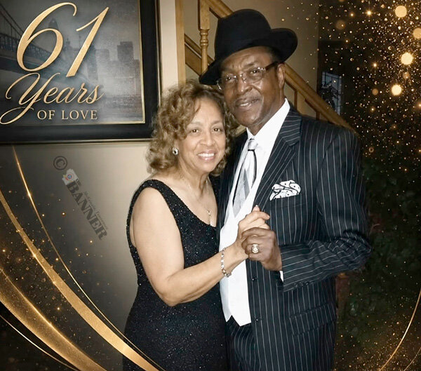 Joneses Celebrate 61st Anniversary