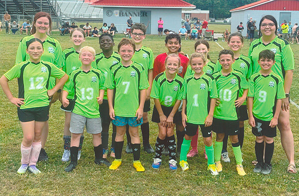 Auto Clinic Team are McKenzie 10U Soccer Champions