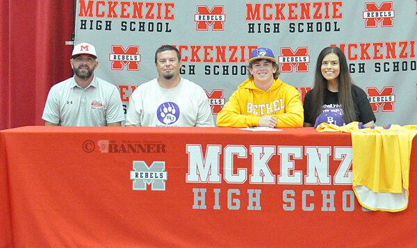 McKenzie’s Johnsey Signs with Bethel Baseball