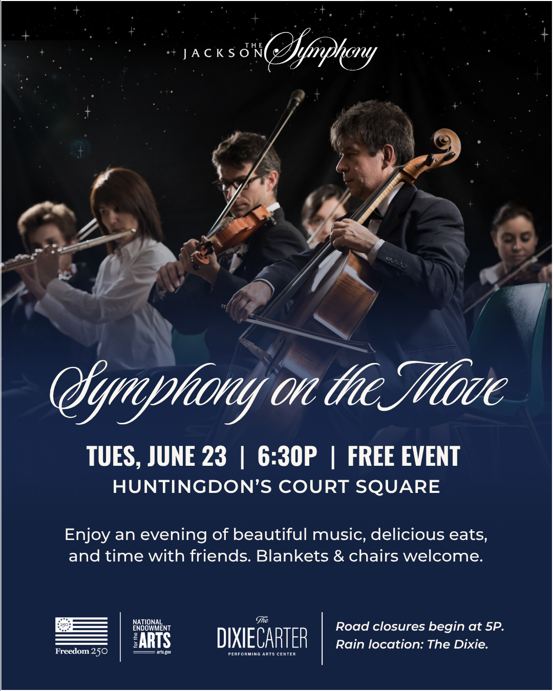 The Jackson Symphony Coming to Huntingdon's Court Square