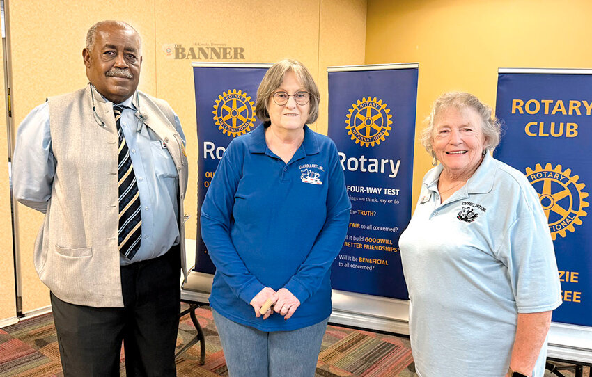 McKenzie Rotary Club Learns About Carroll Arts’ Mission