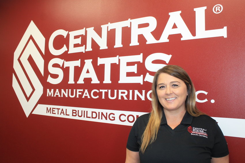 Kassidy Anderson is the human resource business partner at Central States Manufacturing Inc. She has been with the company since shortly after it opened in the Tom Bevill Industrial Park in 2006.