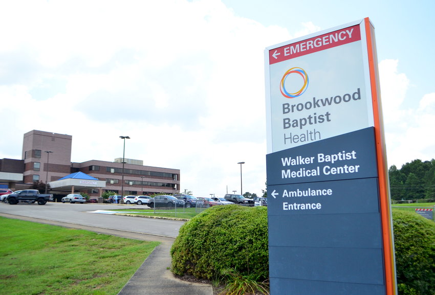 Visitor guidelines have been updated at Walker Baptist Medical Center as the number of people admitted to the hospital for COVID-19 nears 50.