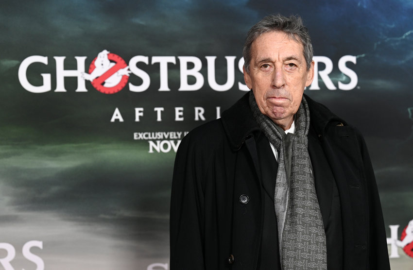 Producer Ivan Reitman attends the premiere of &quot;Ghostbusters: Afterlife&quot; at AMC Lincoln Square 13 on Monday, Nov. 15, 2021, in New York. (Photo by Evan Agostini/Invision/AP)
