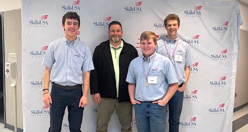 Several Walker County Center of Technology students participated in a recent SkillsUSA competition.