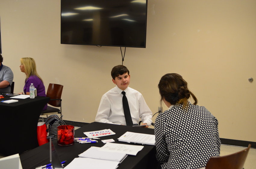 The Walker County Center of Technology provided an opportunity for high school seniors to interview with various companies to hopefully help them secure a job post-graduation.