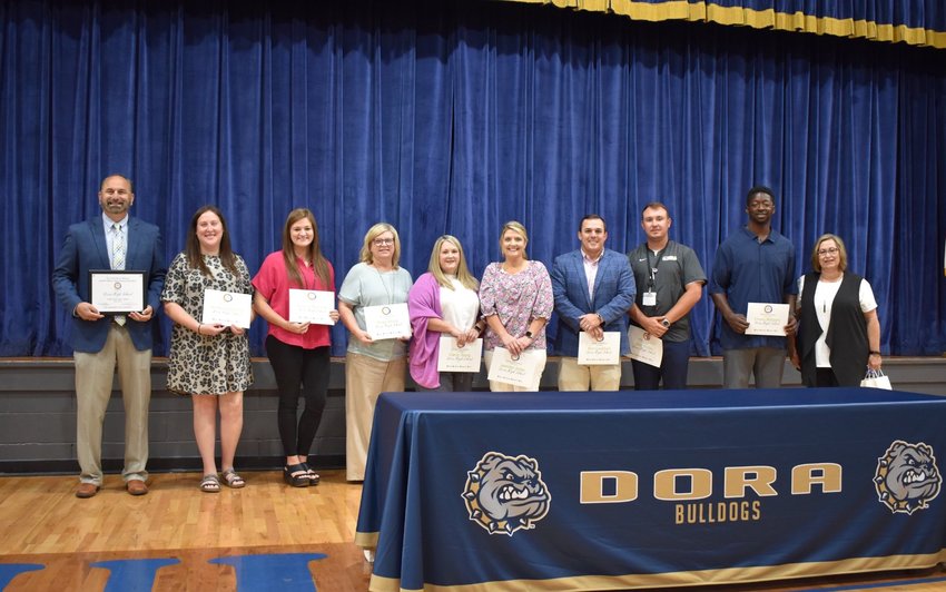 Dora High School and other schools in Walker County that have participated in the Whole Child initiative have been recognized in recent weeks.