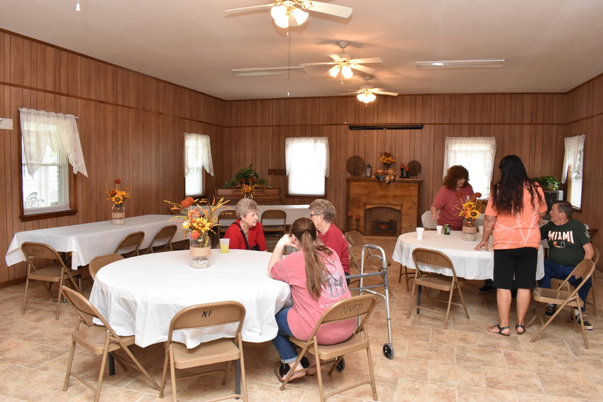 The Town of Nauvoo held an open house Saturday for the new Nauvoo Community Center. The Nauvoo Church of the Nazarene was purchased by the town to create the center. Fundraisers are ongoing for renovations, including a yard sale at the center on Oct. 7-8 and the raffling off of a Daniel Moore Alabama football print on the day of the Iron Bowl game.