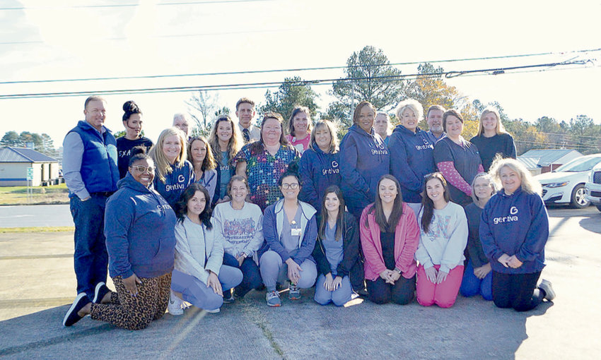 Pictured are some members of the Gentiva Hospice team of Jasper that serve Walker and surrounding counties. The hospice agency was formerly under the name Kindred Hospice.