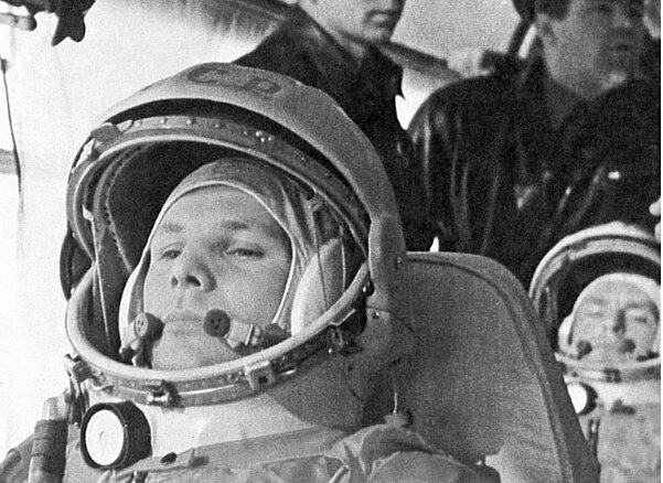 On April 12, 1961, Soviet cosmonaut Yuri Gagarin became the first person to travel into space aboard the Vostok 1 spacecraft.