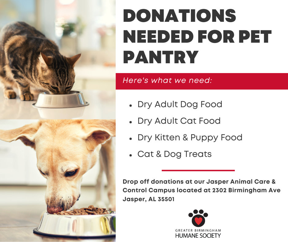 Donations needed for pet pantry program | Daily Mountain Eagle