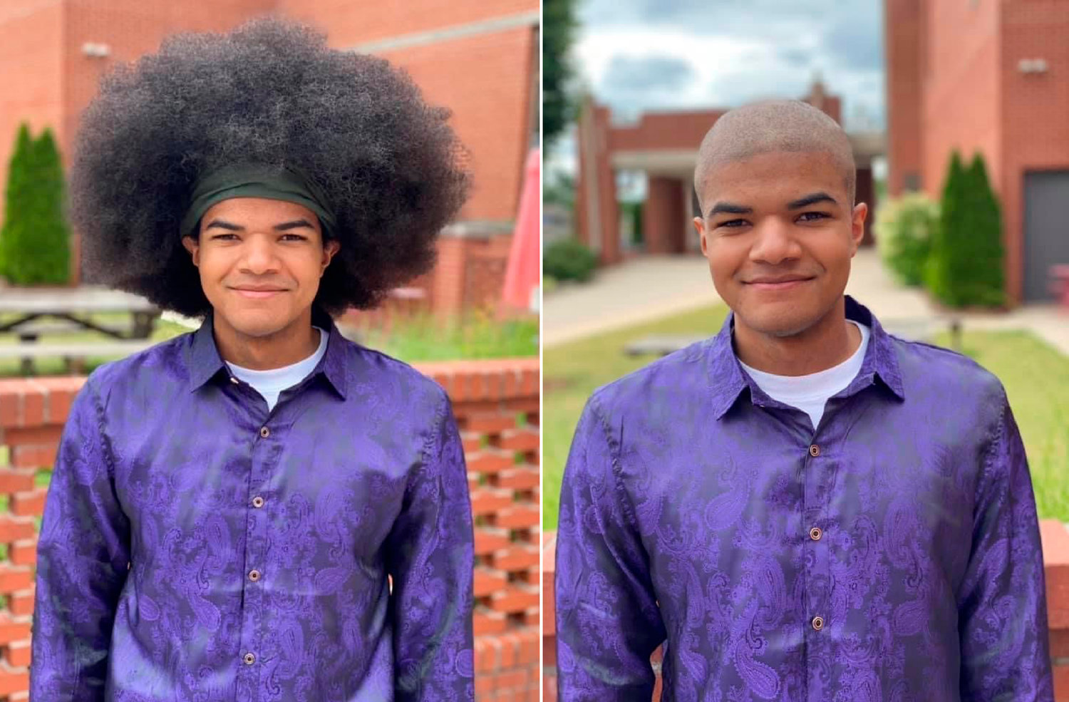 Alabama teenager donates his hair for children with cancer | Daily Mountain  Eagle