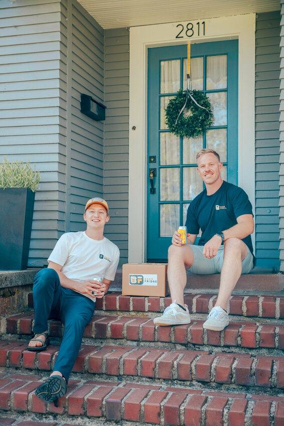 Beer Fridge co-founders Travis Kane and Jake Bassett