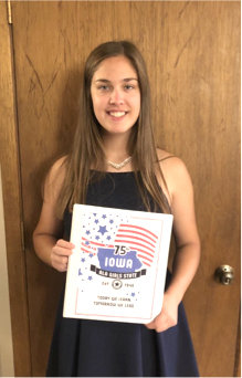 Meseck attends American Legion Auxiliary Girls State | The Mapleton Press