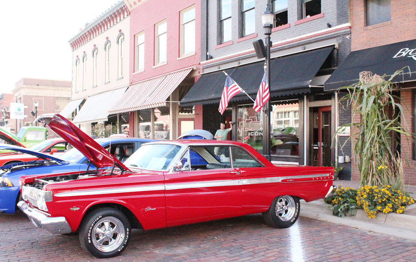 Many car owners from various city’s gathered at the years Applefest with the car show having over 100 cars.