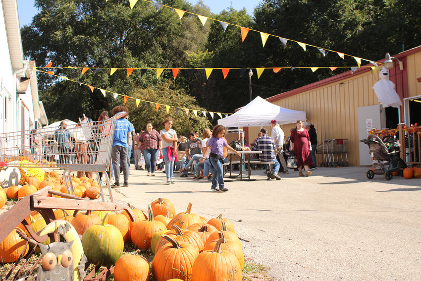 Many people from near and far came to Small’s Fruit farm to celebrate the farm’s Fall Festival on Sunday October 9th.