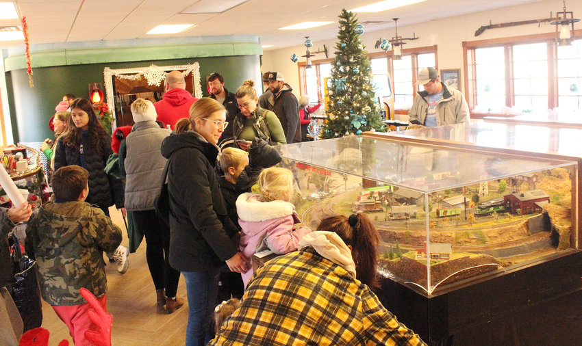 The Watson Station was a full house on Saturday December 3rd. The organization had many Christmas decorations and various activities for families to enjoy including train rides.