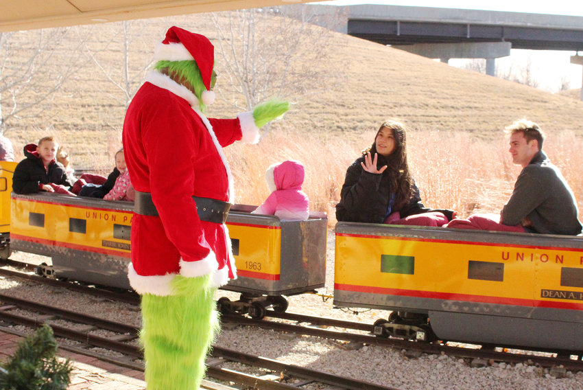 The Watson Train Station had a special visitor over the weekend during the Polar Express train rides.