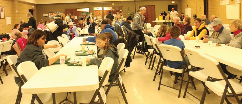 The Cub Scout Soup Supper once again had a great turnout gaining a large amount of community support for the organization.