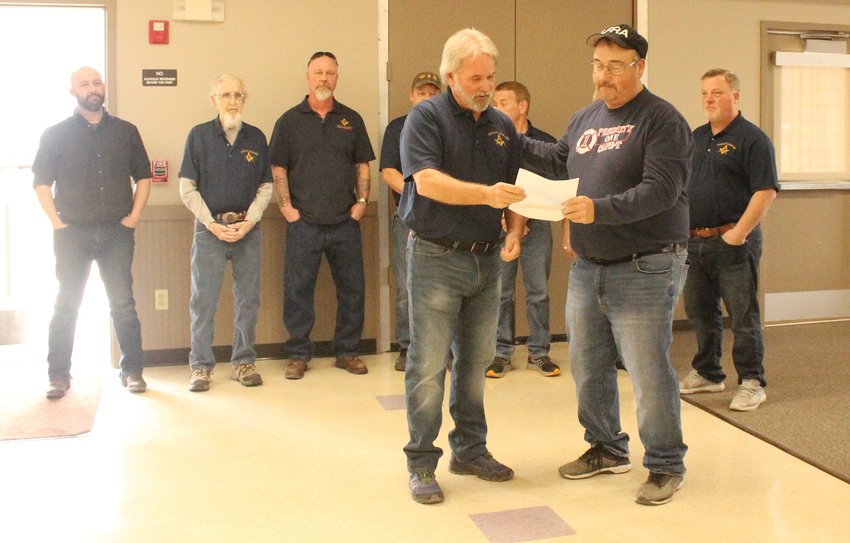 The Chrysolite Masonic Lodge of Logan organized the Super Bowl of Soup Event to thank the Logan Fire and Rescue Department for serving the community. In addition to the event proceeds the Lodge also presented the Department with a donation check and committed to donating to the Department for a number of years moving forward.