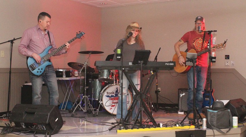 The Rock and Roll Cowboyz performed at this year’s Fireman’s Ball in Logan.