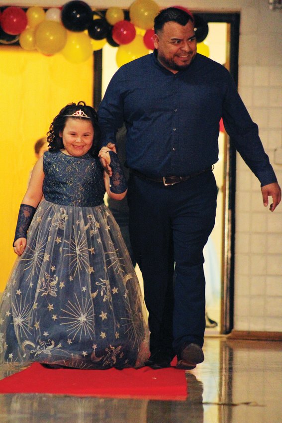A large crowd gathered at Boyer Valley Schools on Friday, March 3 for the annual father-daughter dance.