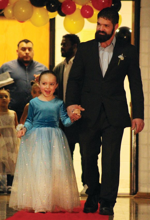 Each princess in attendance had the chance to be announced and walk down the red carpet.
