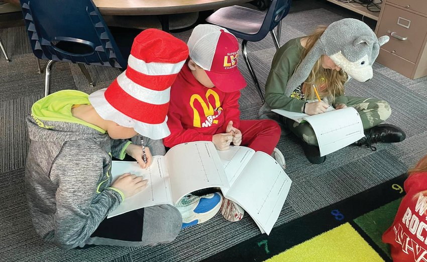Students in Missouri Valley had special spirit days. For Hat Day, students had the chance to have hats on all day during school.