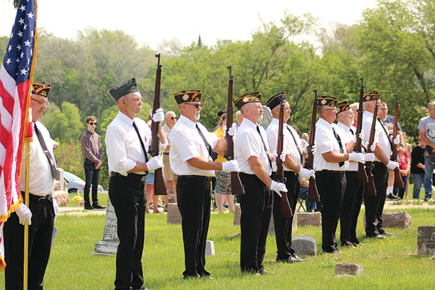 Local veterans honored fallen soldiers over Memorial Day weekend in Magnolia.