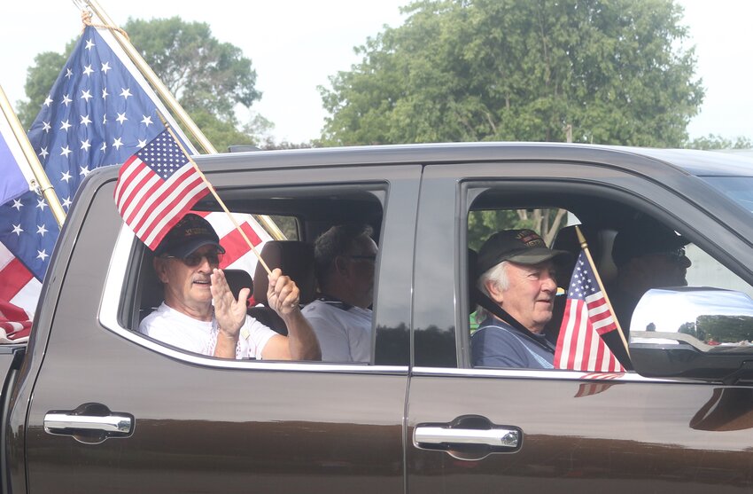 The Little Sious American Legion started of the 2023 Homecoming Parade at Little Sioux on Aug. 25. ..
