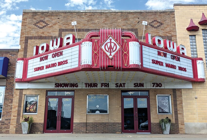 THE CURTAIN GOES UP as the Iowa Theater reopens | The Mapleton Press