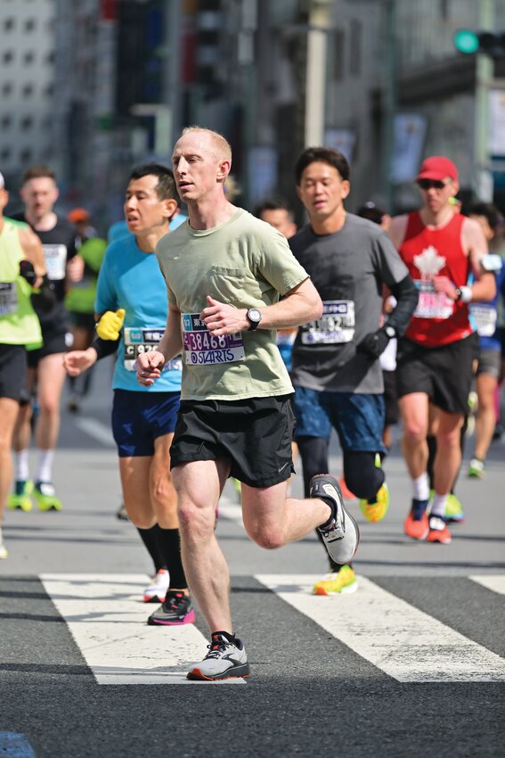 Carter Oliver ran in the Tokyo Marathon back in March. This completed his goal of running in all six World Marathon Majors.