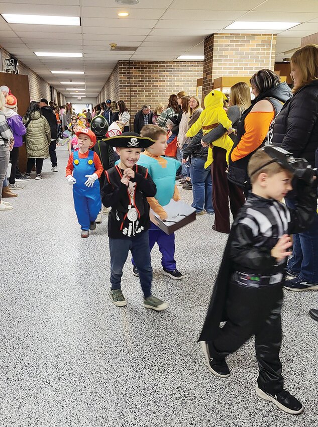 The Logan-Magnolia Elementary School was buzz with spooky fun as students and parents gathered for the annual Halloween Costume parade.