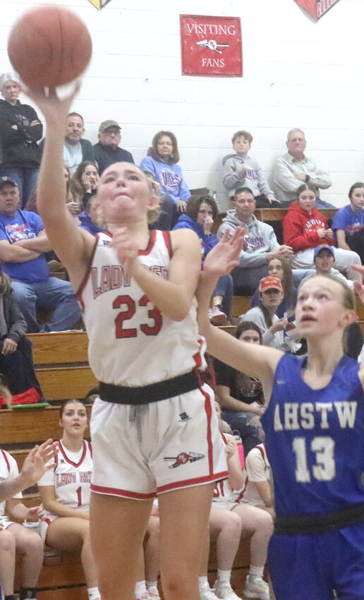 Girls BB: Lady Reds top Lady Vikes | Missouri Valley Times News