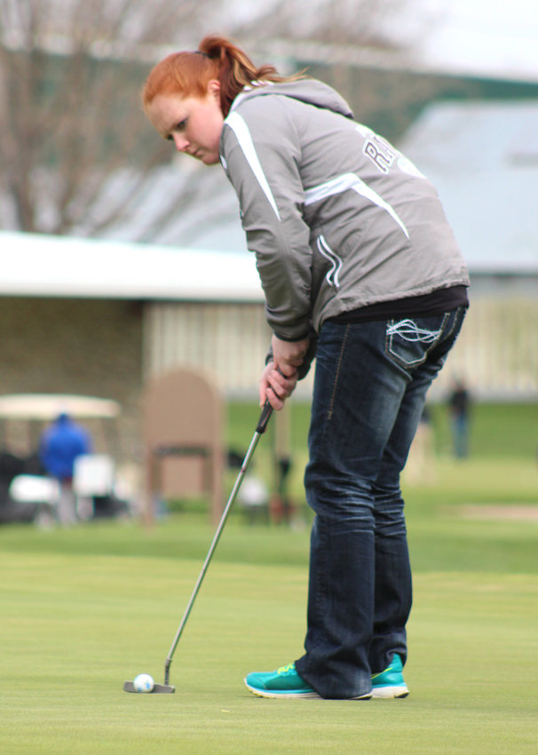 Summer Beery earned first-team all-conference honors in golf four straight years.