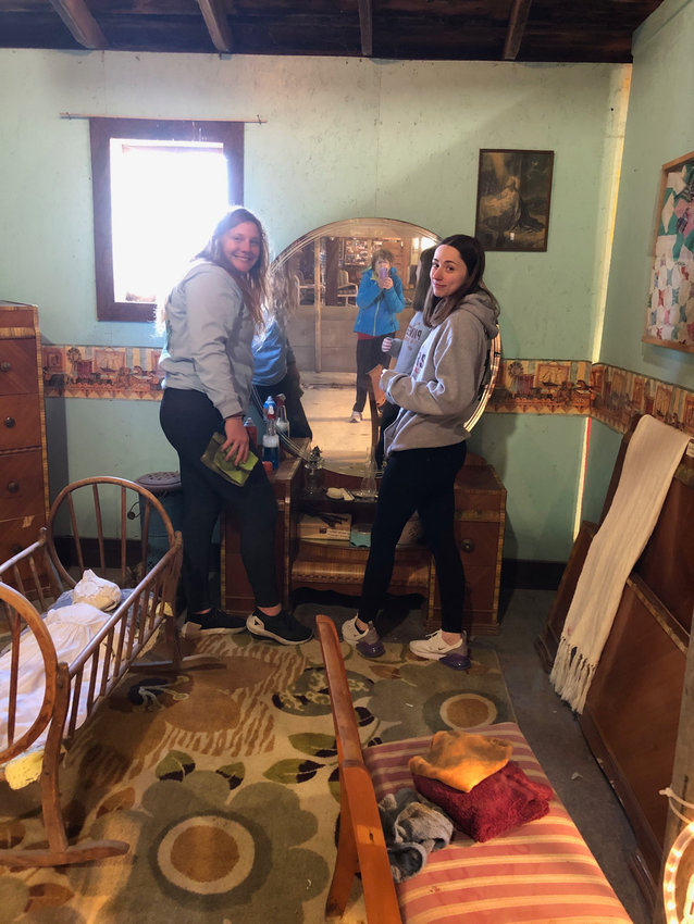 The Wisecups are preparing for the upcoming season at their farm museum with a little help from Cherry Hill Church youth group volunteers. They will open Saturday, May 8.