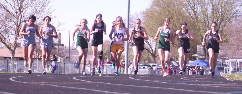 Lauren McMillen placed fourth in the 3000 Meter Run and the 1500 Meter Run at the MVAOCOU Invite on April 29.