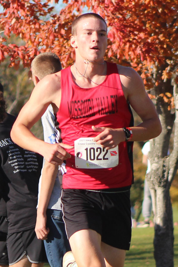 2021 State Cross Country: MV's Cody Gilpin (sr.).