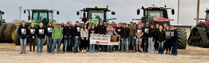 Dozens of Boyer Valley FFA members participated in the annual Tractor Drive.