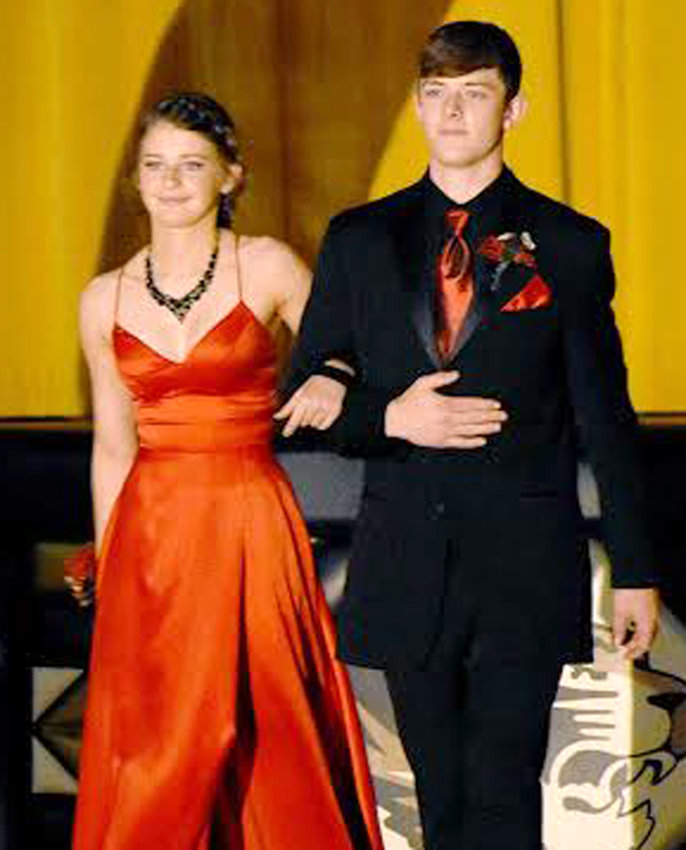 2022 Woodbine High School Prom: Jersey Gray and Andrew Thoreson.