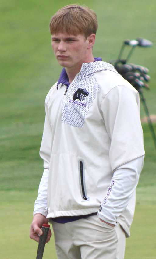 Logan-Magnolia's Gavin Kiger has set the pace for the Panthers boys golf team this spring.