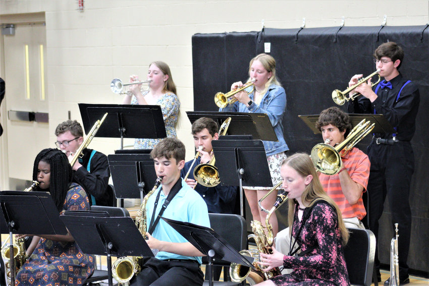 The MVAOCOU Concert Band performed four songs at the awards concert including &quot;Prayer for Ukraine,&quot; &quot;Portrait of a Clown,&quot; &quot;As Summer was Just Beginning,&quot; and &quot;Pevensey Castle.&quot;