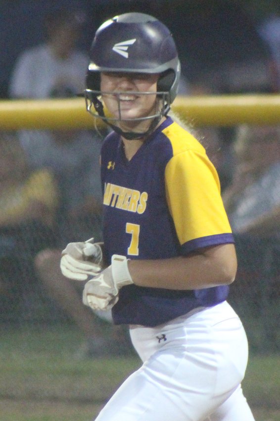 Logan-Magnolia's Karsten Bruns had an RBI single in the Panthers Class 2A Regional Semifinal win on July 8 in Logan.