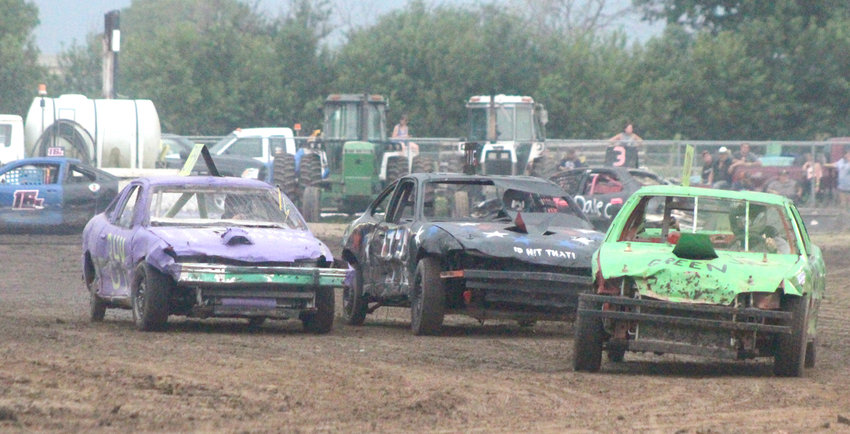 2022 Harrison County Fair: Traffic was heavy and congested during hte 2022 Figure 8 Races at the Harrison County Fair Grandstand event on July 23 in Missouri Valley.