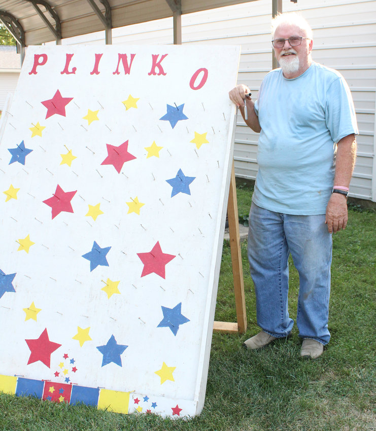 Fonley Allen was hard at work fixing up carnival games during the paint party in Dunlap. A group gathered to help fix up the old carnival games and bring them back to life. &ldquo;I&rsquo;m Glad that Jill Schaben came on board and is bringing it back with the help of the DCDC (Dunlap Iowa Community Development Corporation).&rdquo; Allen said when asked about the event.
