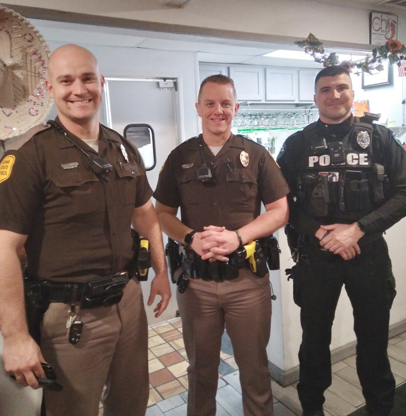 On Oct. 29, the Lions Club had a benefit dinner at Campo Azul with the proceeds going to the Missouri Valley Post Prom. The event also had a costume contest with awards for the cutest, scariest, and funniest costumes. Local law enforcement was happy to judge the contest.