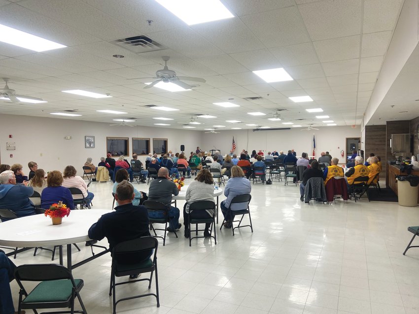 There was a strong public showing for the Harrison County Board of Supervisors candidate forum at the Rand Community Center on Oct. 25. Candidates Dan Cohrs, Roger Gunderson, Jerry Keizer, Brian Rife, and Tony Smith answered questions for nearly two hours.