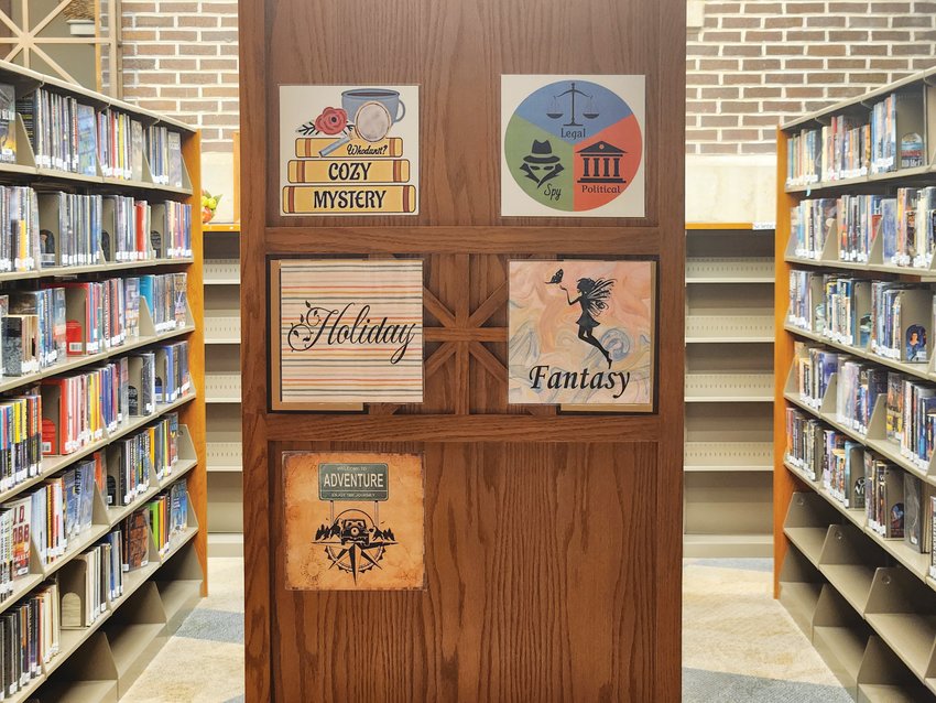 The Missouri Valley Library closed for just over a week in order to sort its book collection into genres instead of authors.