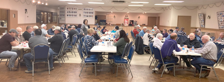 Euchre players team up at Charter Oak Sunday, Jan. 22 for an evening of cards..
