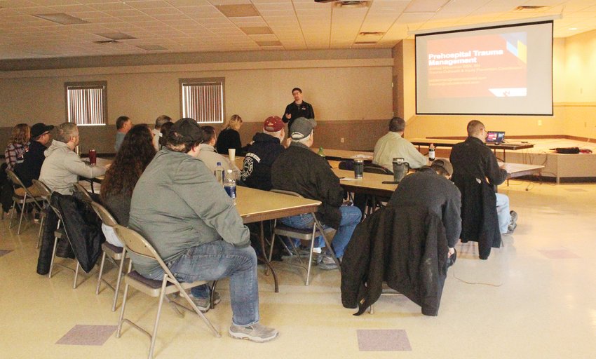 Harrison County hosted its annual Emergency Medical Services Conference on Saturday, Feb. 25. Several classes were offered to area first responders.